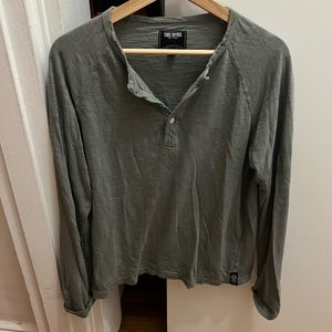 Todd Snyder Light Blue Henley